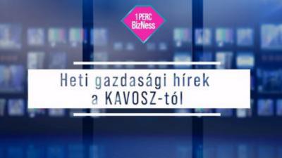 1 perc BizNess: a 2. hét legfontosabb üzleti hírei (videó)