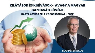 Bod Péter Ákos lesz a VOSZ Páholy vendége Egerben