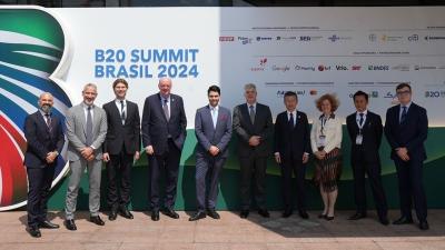 A VOSZ a G20 üzleti közösségének elitjében